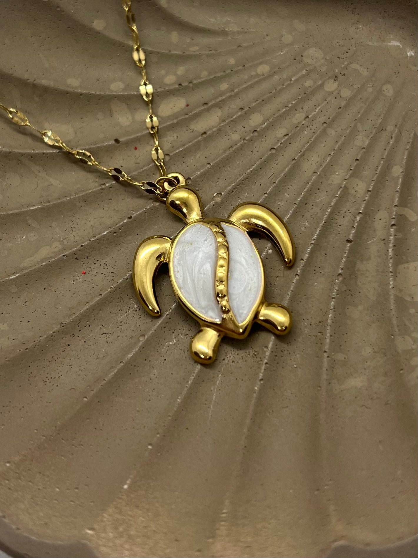 Cadena con colgante de tortuga