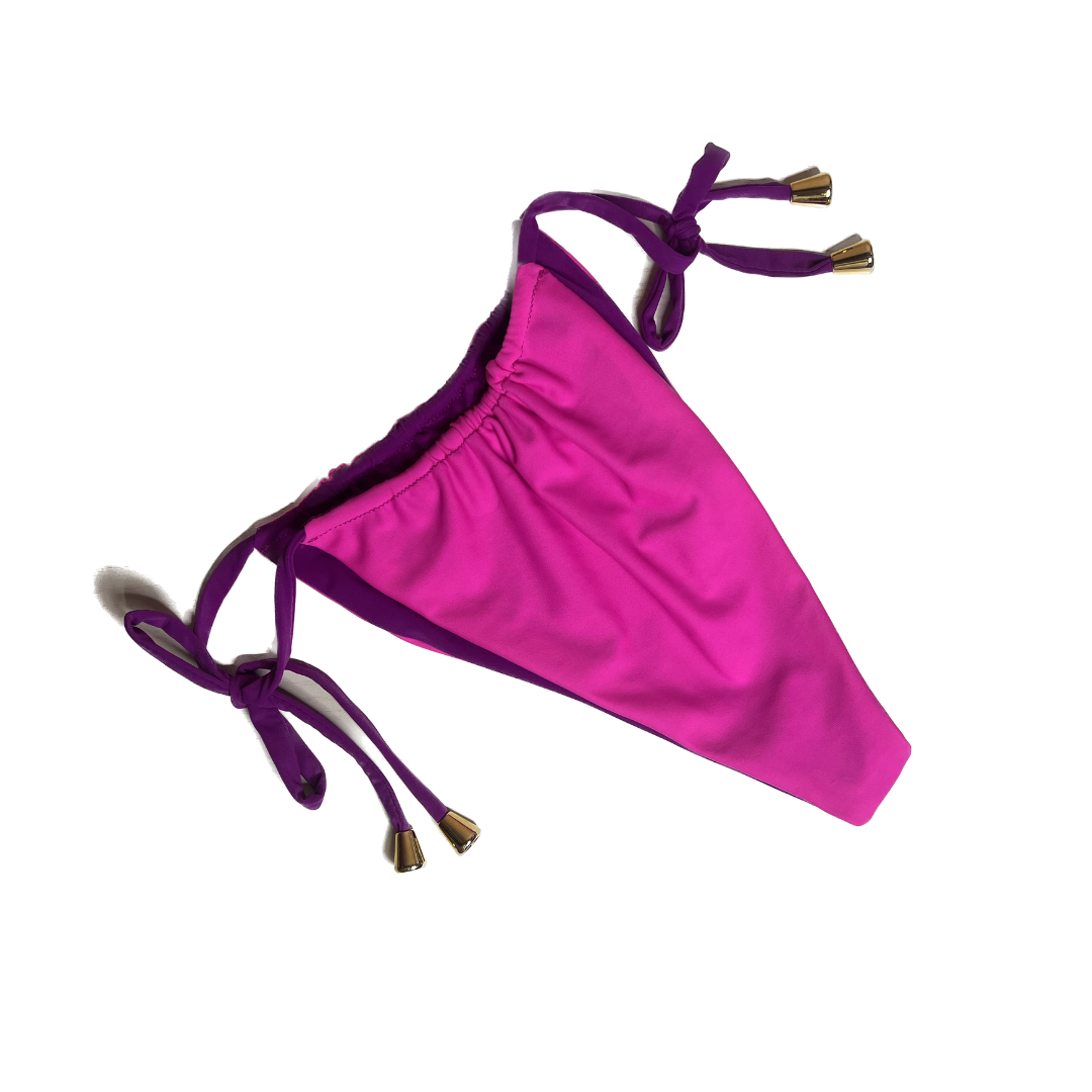 Spicy bottom Large reversible hot pink/purpura