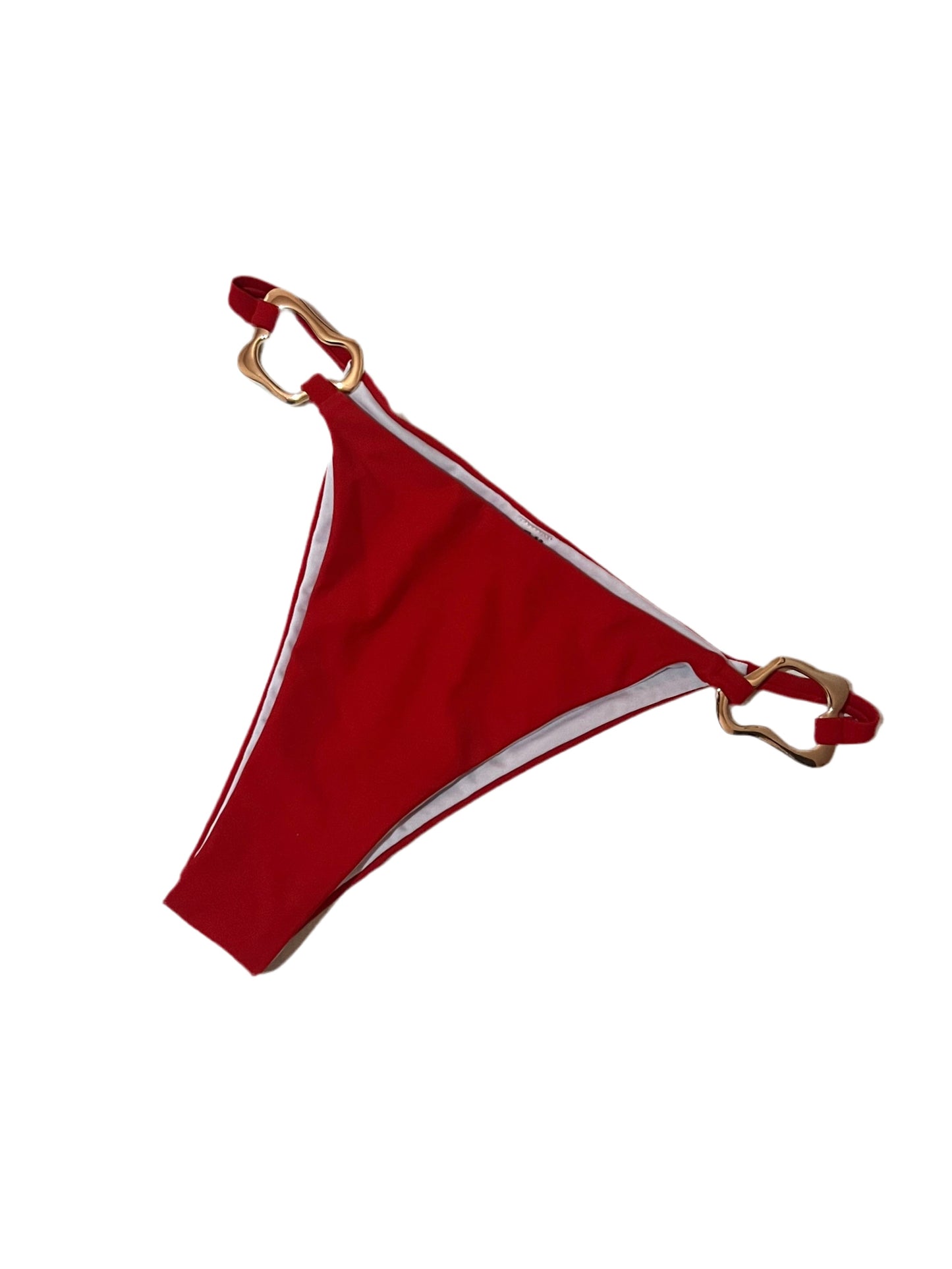 Vibrant Red Bikini Large