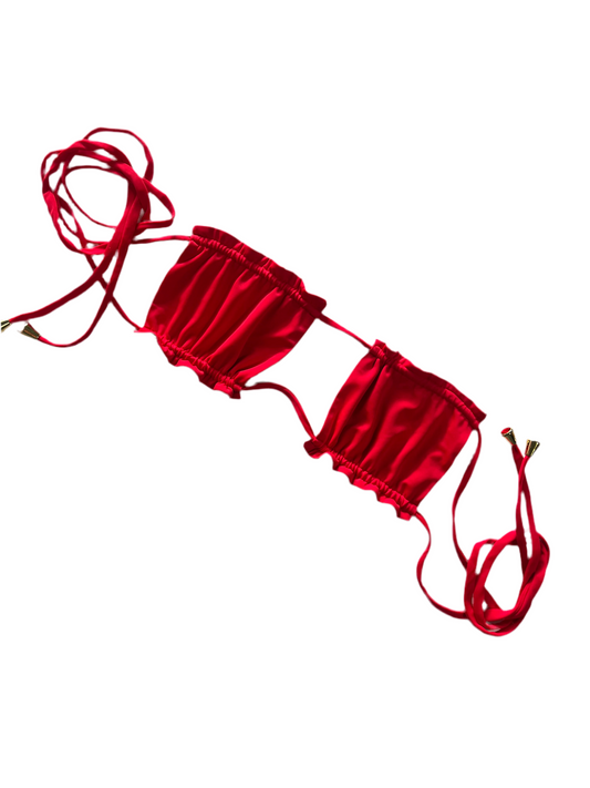 Concha top small rojo