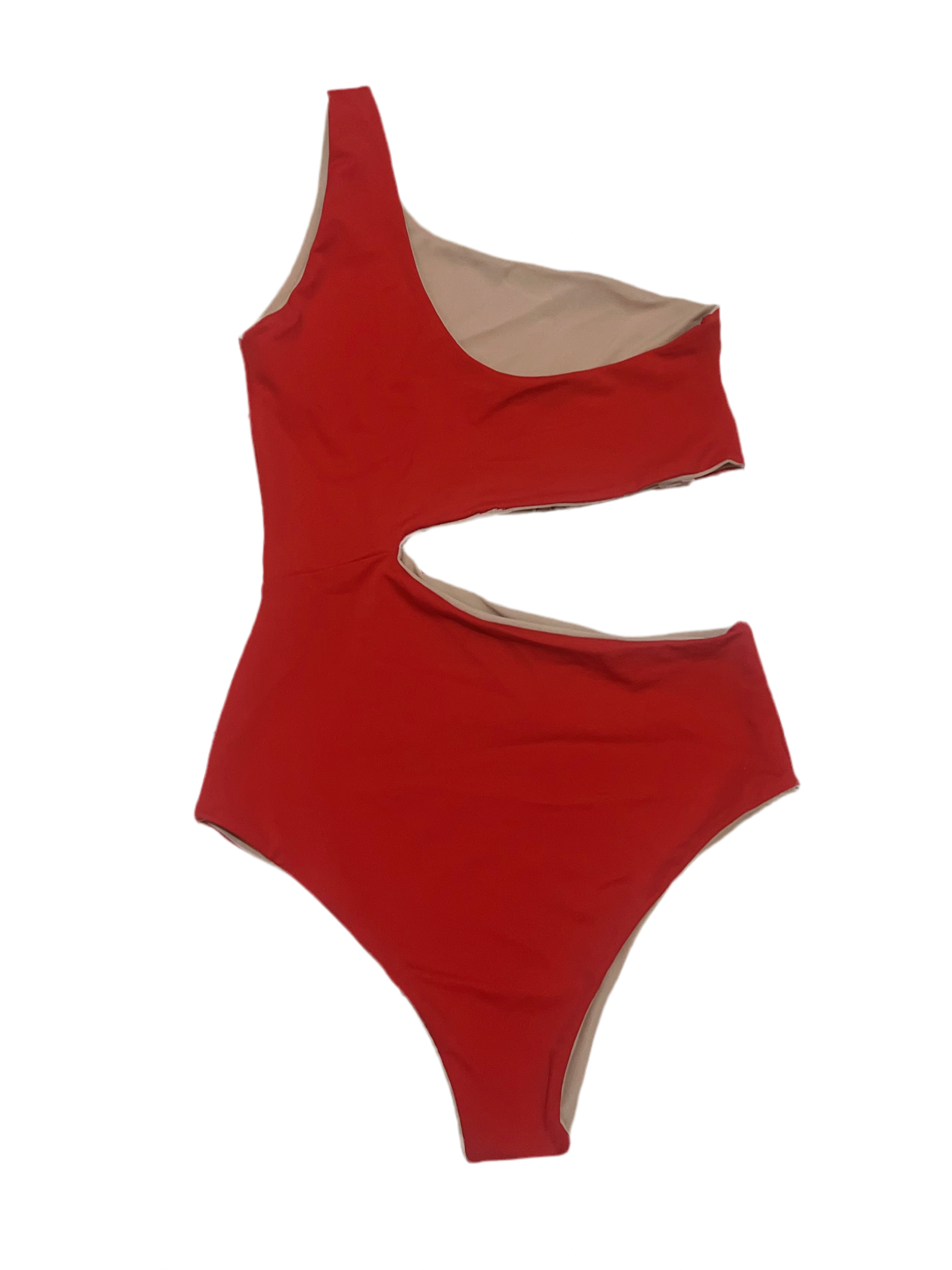 Asymmetric one piece 
