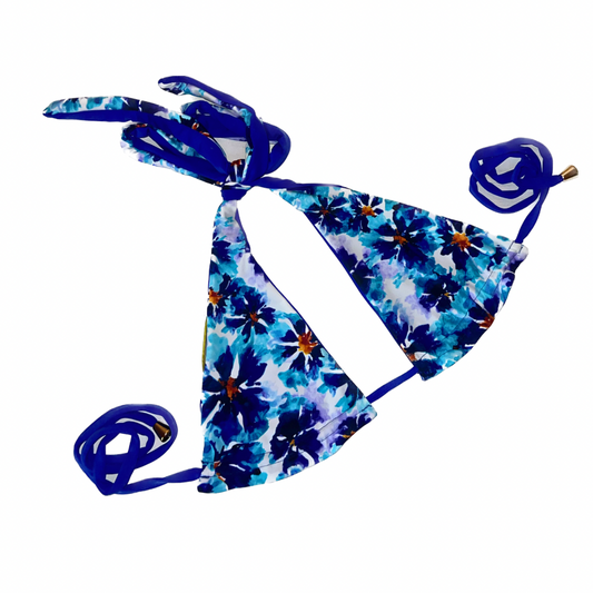 Long Triangle Top in Royal Blue