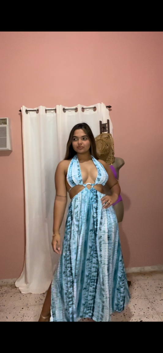 Blue Maxi Dress
