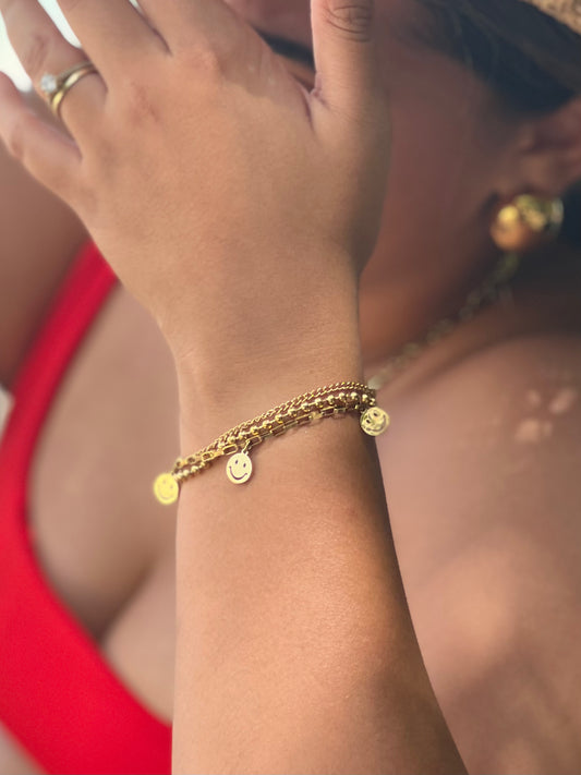 Happy Face Bracelet